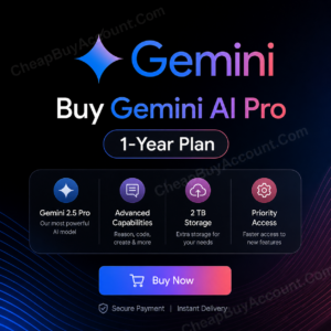 Buy Gemini AI Pro 1-Year Plan