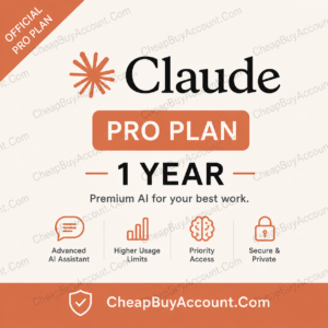 Claude AI Pro Plan 1 Year - Account